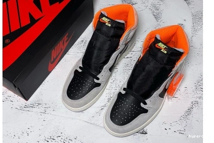 Hyperoad JORDAN 'GREY CRIMSON' AIR AIR - RETRO 1 - OG JORDAN HIGH 0806